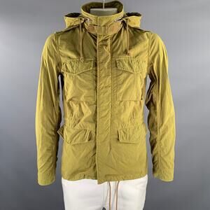 BEAMS PLUS Chest Size M Green Olive Nylon Military Jacket